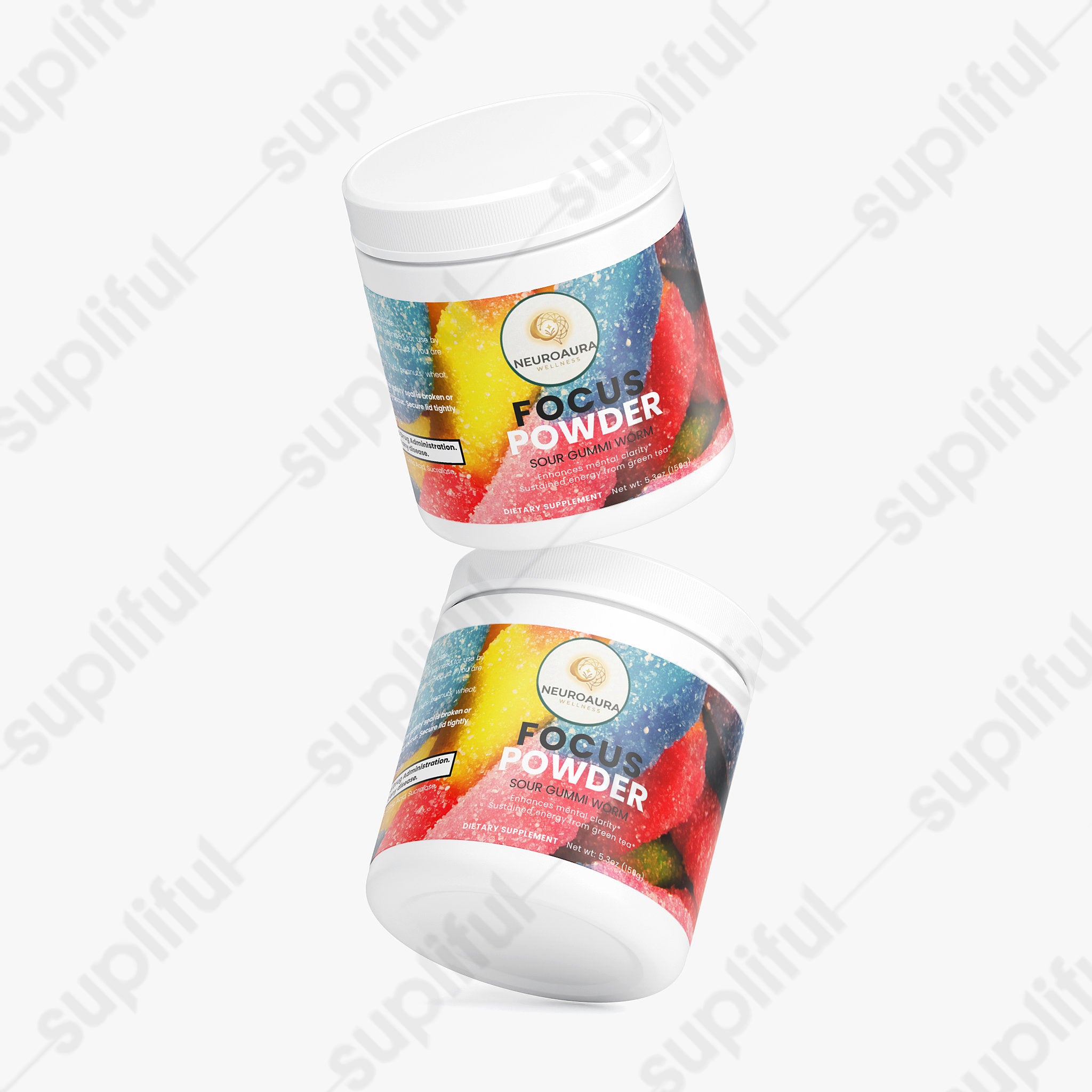 Focus Powder (Sour Gummi Worm)