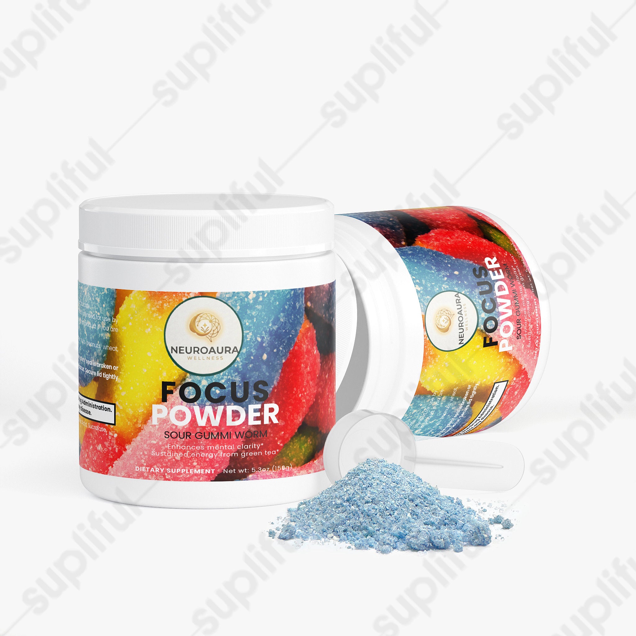 Focus Powder (Sour Gummi Worm)